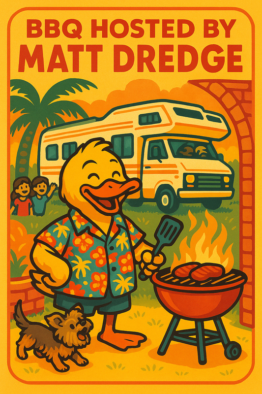 BBQ hosted by Matt Dredge