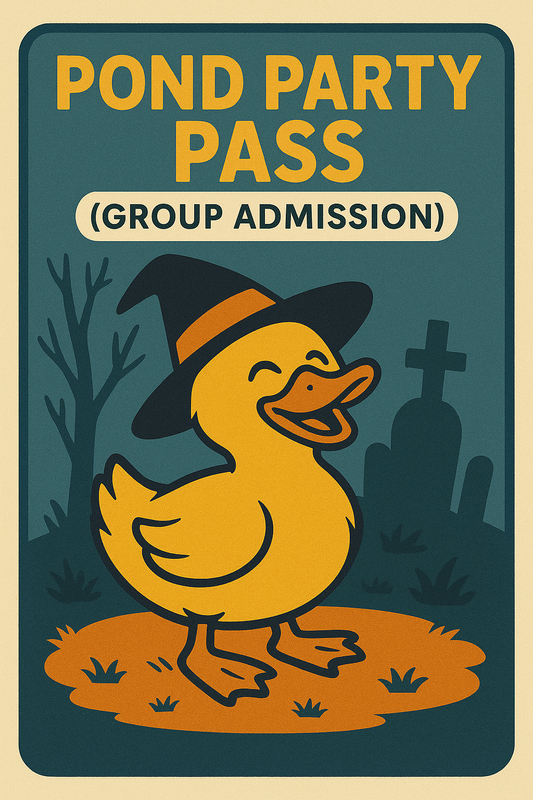 Pond Party Pass (Group Admission)